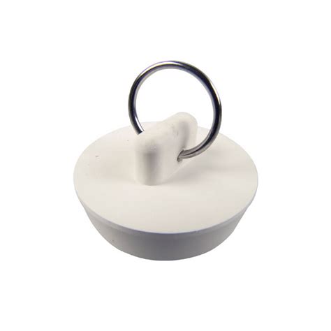 Check spelling or type a new query. 1-3/8 in. Rubber Drain Stopper in White (1 per Card) - Danco