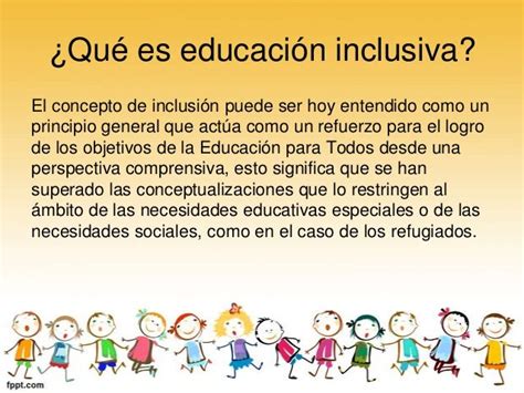 Educación Inclusiva Para Todos