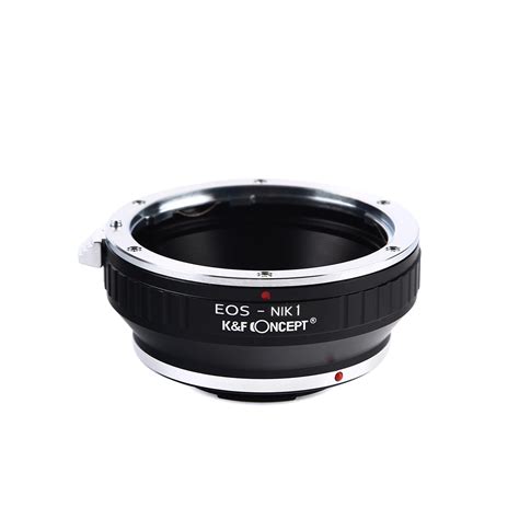 kandf concept m12201 canon ef lenses to nikon 1 lens mount adapter kentfaith