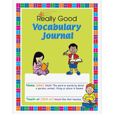 Vocabulary Jumbo Journals Primary