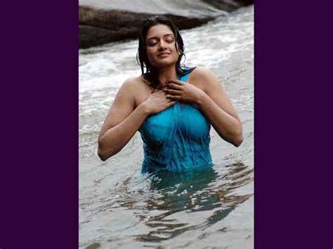 Hot Photos South Indian Actress In Wetinwater