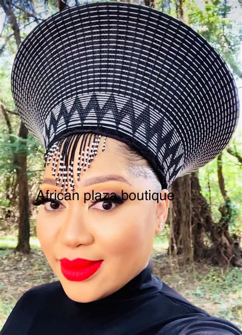 Medium Size Handmade Zulu Hat Isicholo Etsy