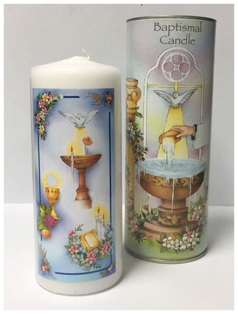 Baptismal Candle Boxed Online Christian Supplies Shop