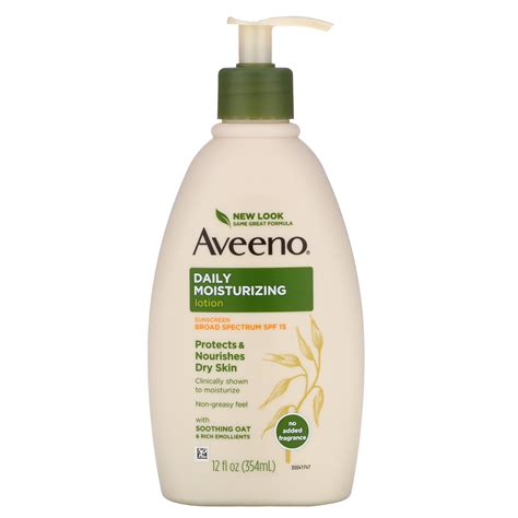 Aveeno Active Naturals Daily Moisturizing Lotion With Sunscreen Spf