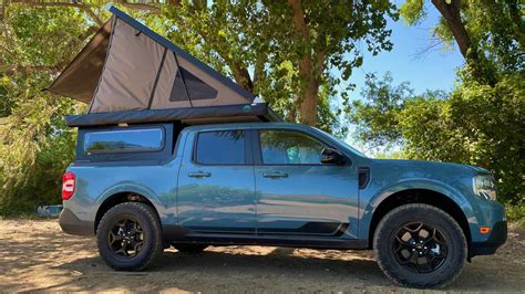 Ford Maverick Gets Custom Slide In Camper Lift For Overland Makeover