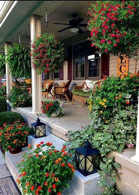 25 Fabulous Front Porch Decoration Ideas With Plants Best Art Zone