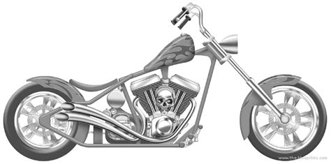 Harley Davidson Motorcycle Drawing At Explore