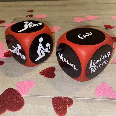 Kinky Dice Sex Dice Valentines T Anniversary T Etsy