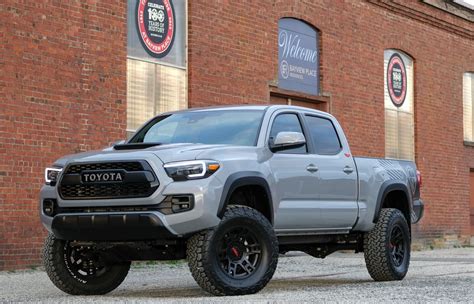 For the road test, review, and final farewell, check out sport truck magazine. 2018 Toyota Tacoma TRD Lifted Custom in Cement Grey ...