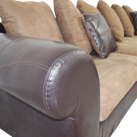 68 Off Ashley Furniture Ashley Furniture Brown Leather And Tan