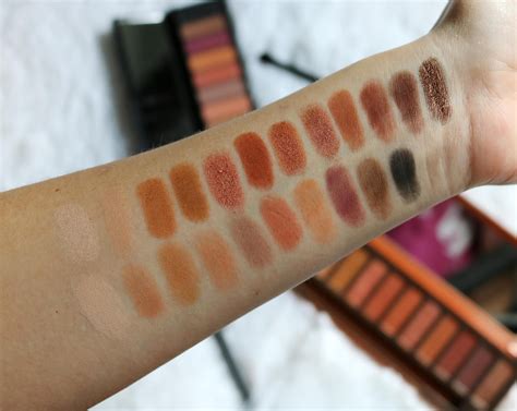 Urban Decay Naked Heat Vs E L F Mad For Matte Summer Breeze Swatches
