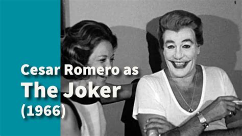 Cesar Romero As The Joker Segment From Jean Boone Interview With