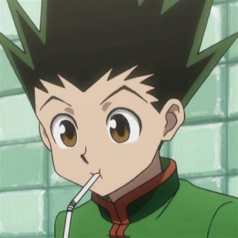 His usual outfit is composed of a green jacket with reddish edges covering a black or white tank top underneath, green short shorts, and green, laced boots. 🍶 Killua & Gon 🍶 | Hunter anime, Anime, Hunter x hunter