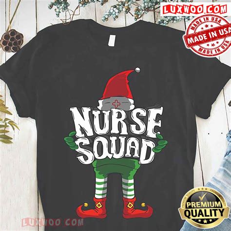 Christmas Elf Nurse Squad