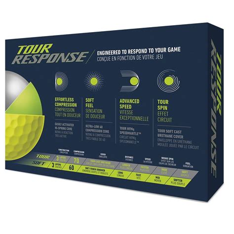 Taylormade Tour Response Golf Balls Yellow Golf Store