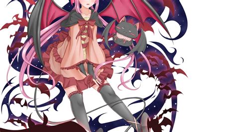Anime Demon Girl Aesthetic Wallpaper