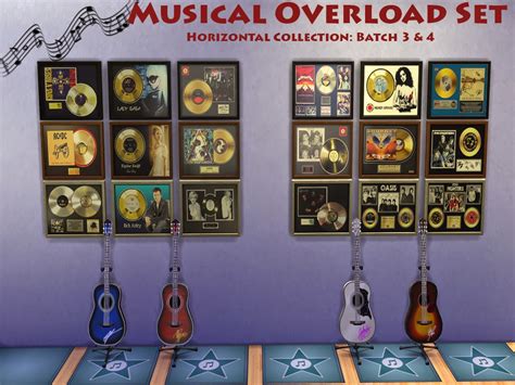 My Sims 4 Blog Music Decor Set By Munterbaconsims