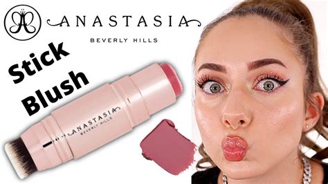 Anastasia Beverly Hills Cream Stick Blush Review Shade Pink Dahlia