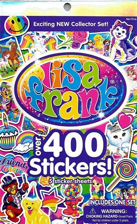 Lisa Frank Over 400 Stickers Lisa Frank Stickers Sticker Book Lisa