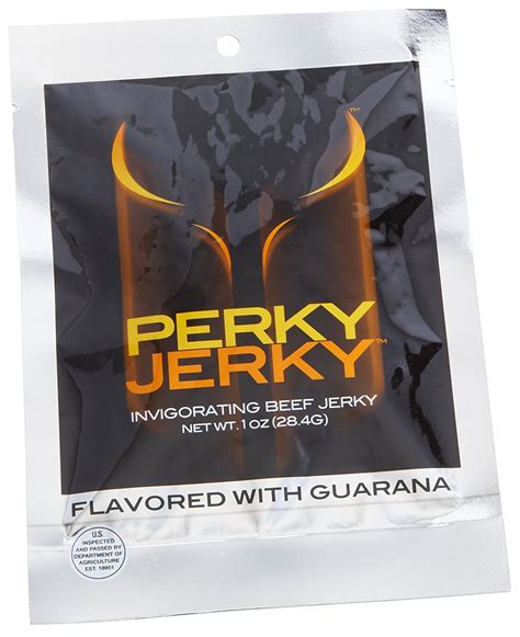 Perky Jerky Invigorating Beef Jerky 1 Ounce Packages Pack