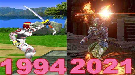 Evolution Of Yoshimitsu Sword Stap 1994 2021 Youtube