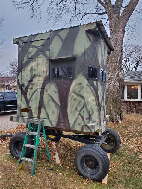 Diy Mobile Deer Blind On Running Gear Forums