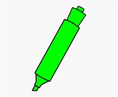 Green Marker Clipart Hd Png Green Marker Illustration Vector On Clip