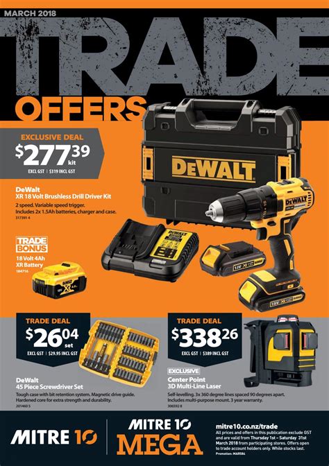 Mitre 10 Trade Offers - March 2018 by DraftFCB - Issuu