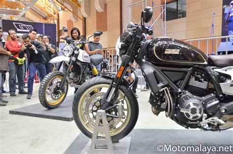 Today opened the doors of it's new flagship showroom, the second largest in southeast asia. Ducati Scrambler Cafe Racer Dan Desert Sled 2017 ...