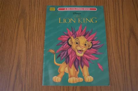 Disneys The Lion King Coloring Book Vintage 1994 Golden Books £632