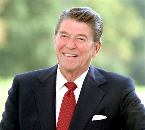 1980s Former Us President Ronald Reagan 8x10 Photo Political Portrait