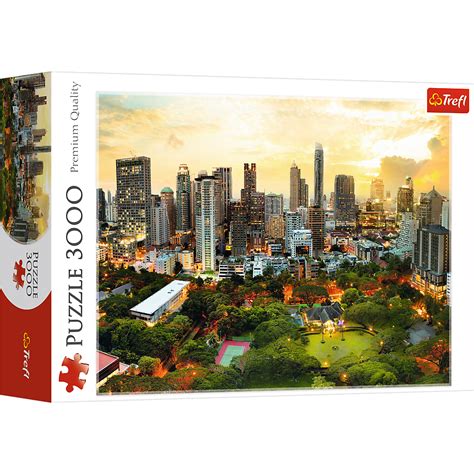 Trefl 33060 Sonnenuntergang In Bangkok 3000 Teile Puzzle