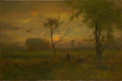 “sunrise” By George Inness Daily Dose Of Art