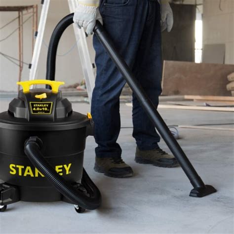 Stanley Sl18191p Heavy Duty Portable 10 Gallon Wet Dry Shop Vacuum