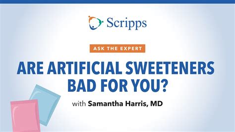 Are Artificial Sweeteners Bad For You Ask The Expert YouTube