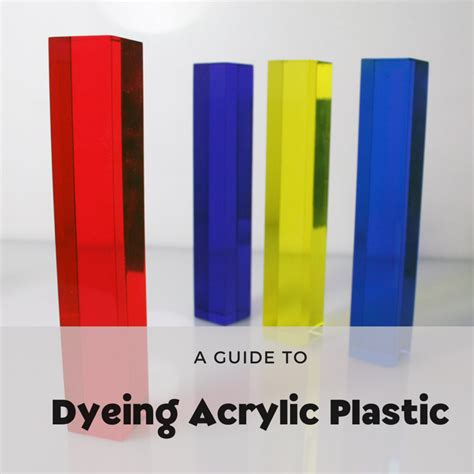 How To Dye Acrylic Plastic Feltmagnet