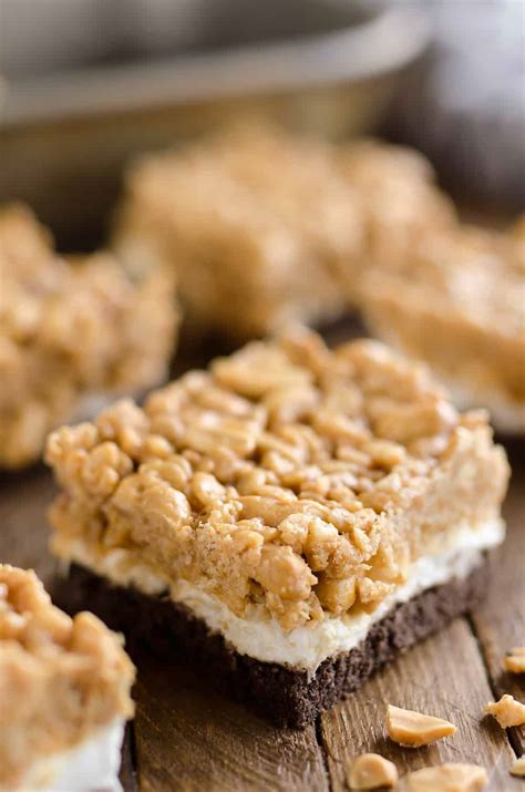 Crunchy Peanut Butter Marshmallow Bars 30 Minute Dessert