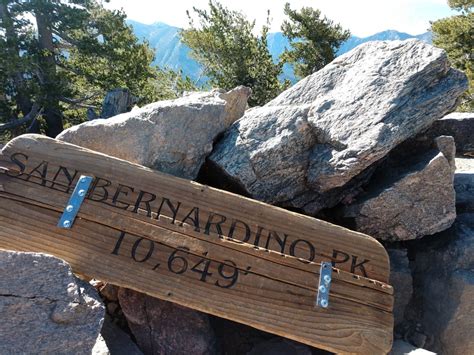 San Bernardino Peak 7519 Trip Report And More Pics In Comments