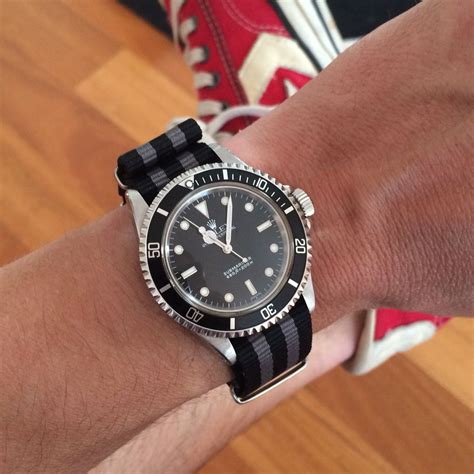 Rolex Submariner On Nato Strap Luxury Watches For Men Rolex