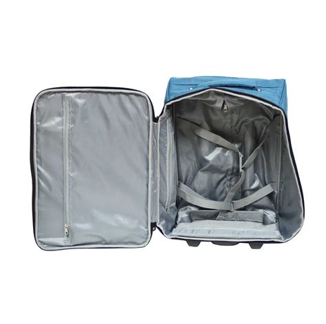 New Folding Travel Suitcase Lightweight Foldable Luggage Trolley Bag