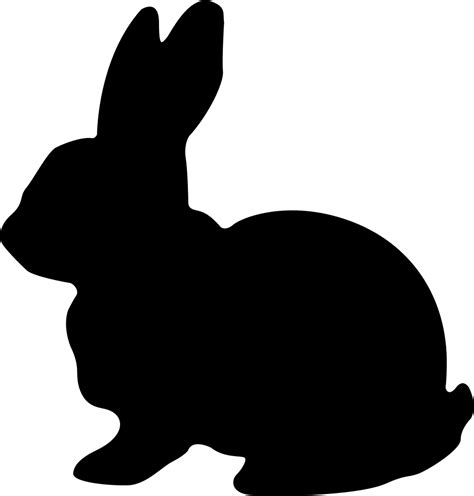 Hare Easter Bunny Rabbit Clip Art Animal Silhouettes Png Download