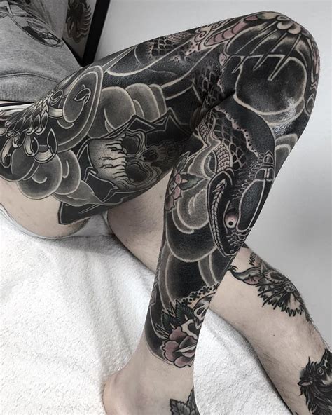 STYNG Einfach Mehr Tattoo Sur Instagram Japanese Leg Sleeve By Lupo