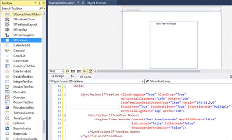 Getting Started With Wpf Treeview Control Syncfusion