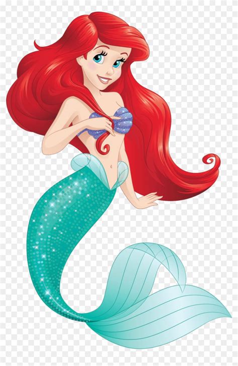Download Ariel Mermaid Disney Princess Clipart Png Download Pikpng