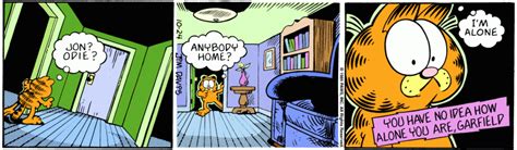 Garfield And The Abyss The Scariest Garfield Comic Strip Series Ever