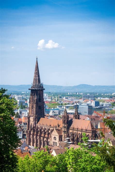 Cathedral In Freiburg Stock Photo Image Of Exterior 91052128