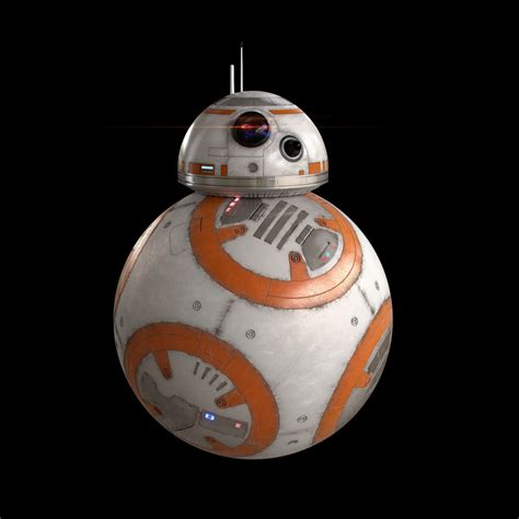 Bb 8 Star Wars Droid Full Rigged 3d Model Animated Rigged Max Obj