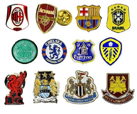 See more ideas about club badge, football club, football. Official Football Club PIN BADGES - Large Range of Clubs ...