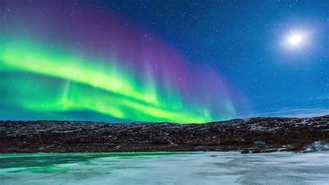 Epic Aurora Borealis Over Greenland And Iceland Snow Addiction News