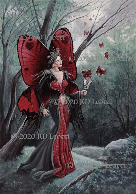 Original Art Butterfly Valentine Fairy Goddess Fantasy Etsy Fairy